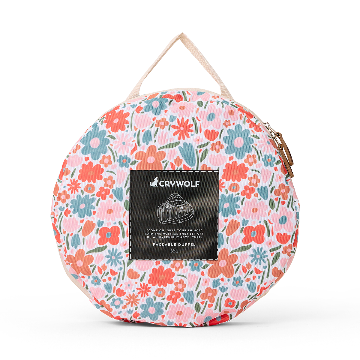 Crywolf Packable Duffel Bag Flower Market