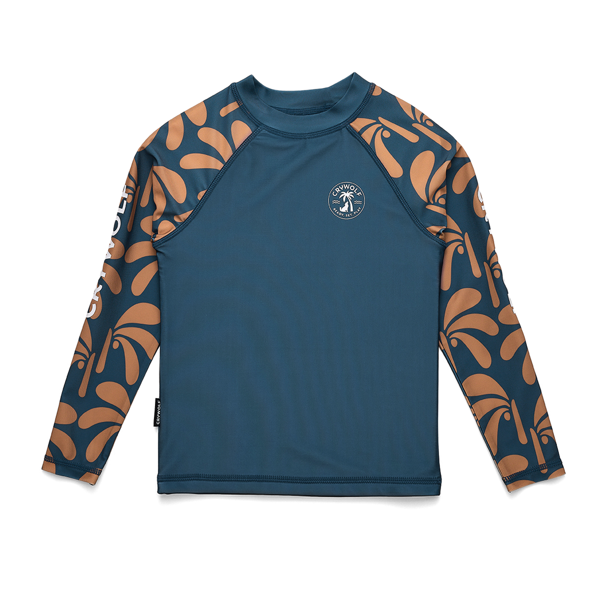 Crywolf Rash Vest Indigo Palms