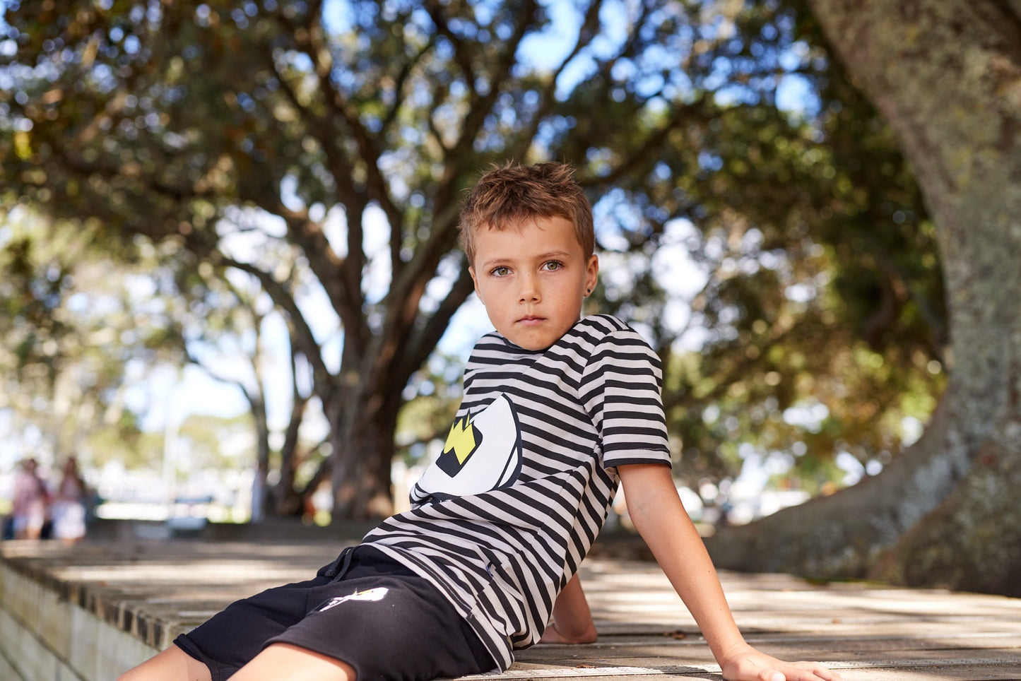 Radicool Skull Stripe Tee