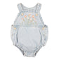 Minihaha Palm Cove Embroidered Bodysuit Light Blue