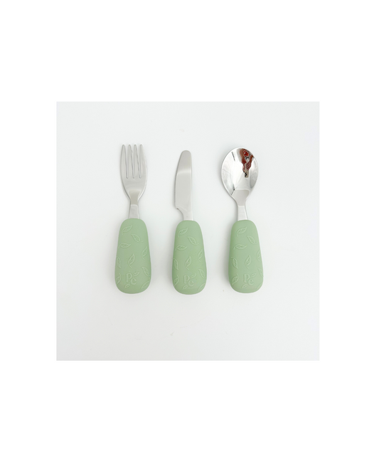 Petite Eats Toddler Cutlery Fern