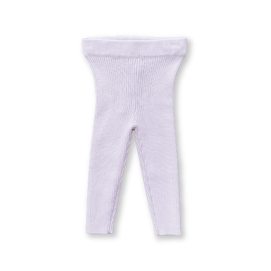 Grown Organic Ribbed Essential Leggings Lilic Ice