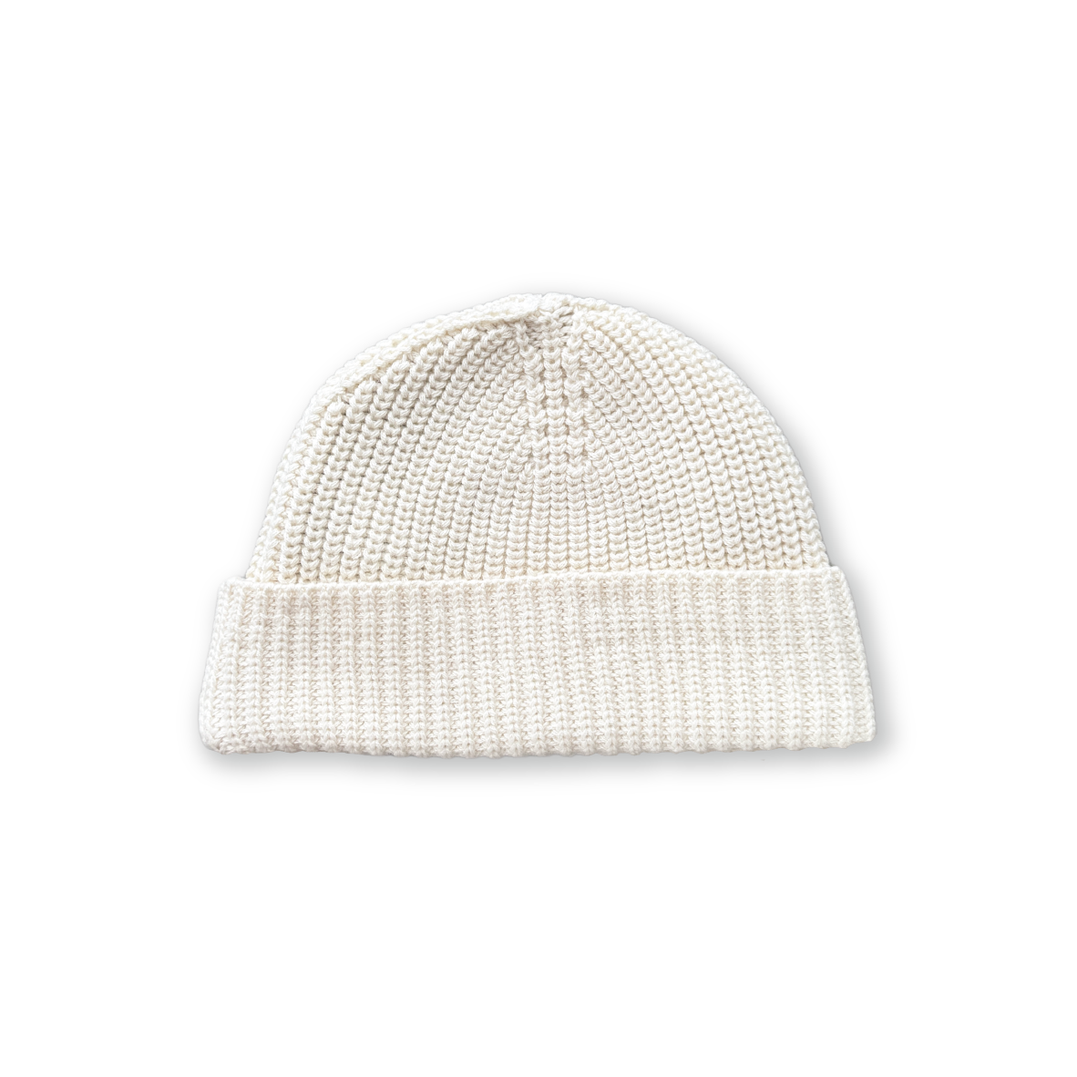 Grown Organic Ribbed Beanie Raw