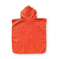 Grown Terry Towelling Poncho Rosso