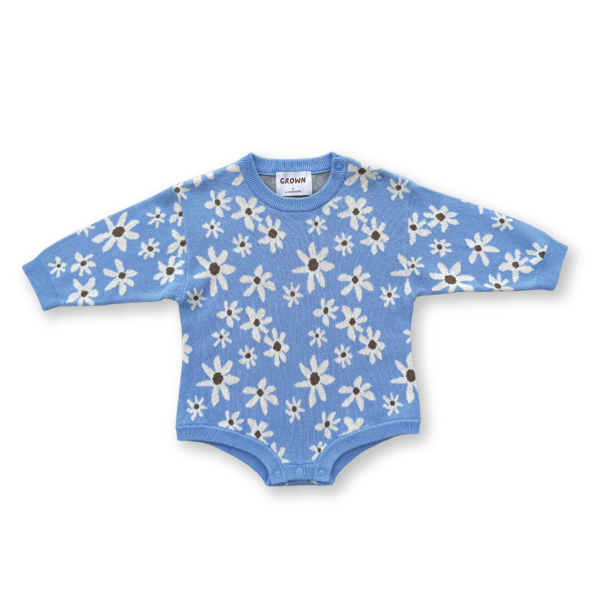 Grown Wild Flower Romper Sky