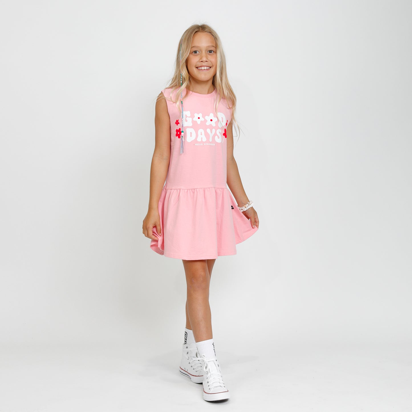 Hello Stranger Vacay Dress Pink – Little Trooper Limited