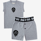 Band of Boys Drippin in Smiles Tank PJs Grey