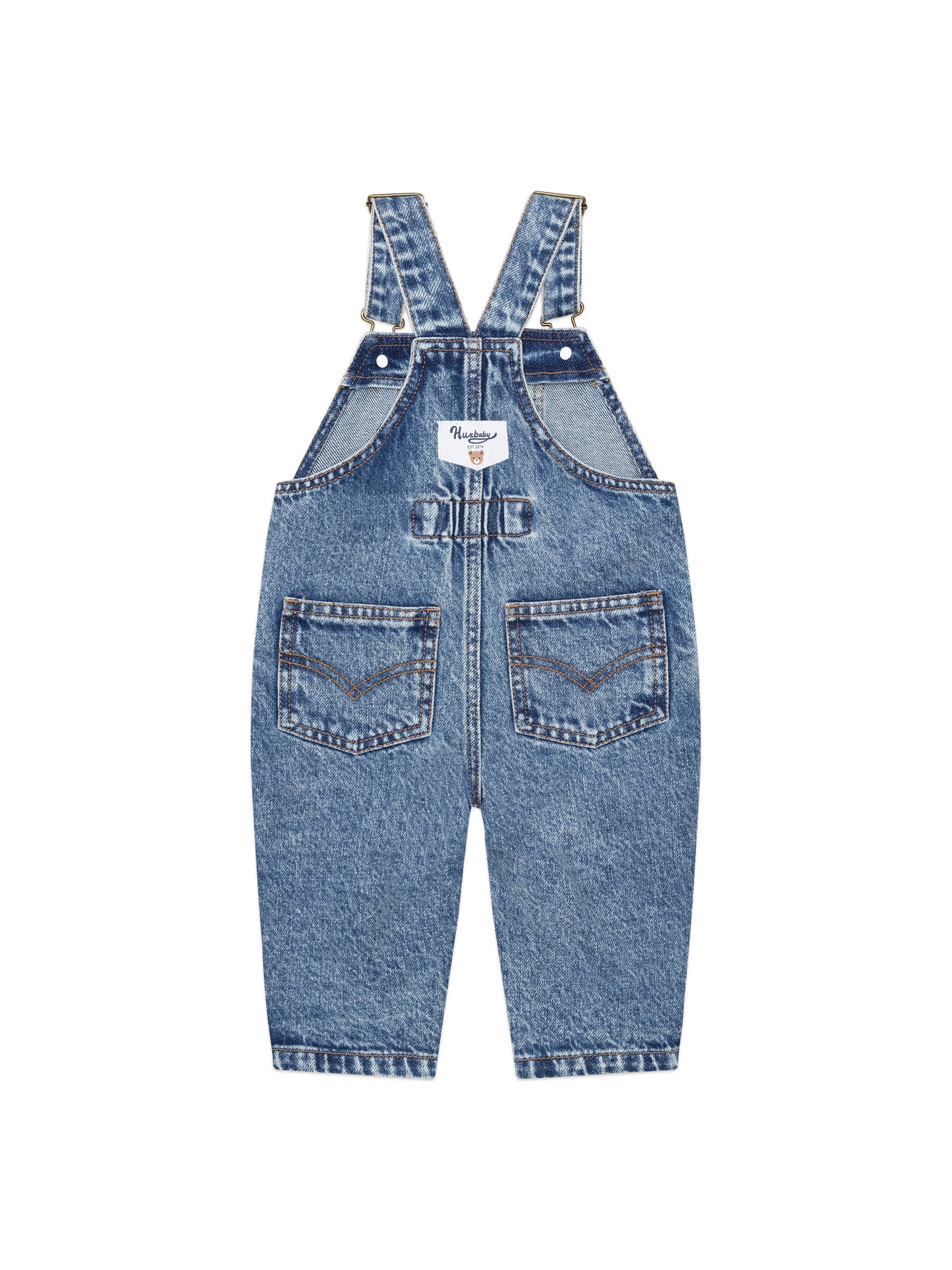 Huxbaby Dreamy Denim Overalls