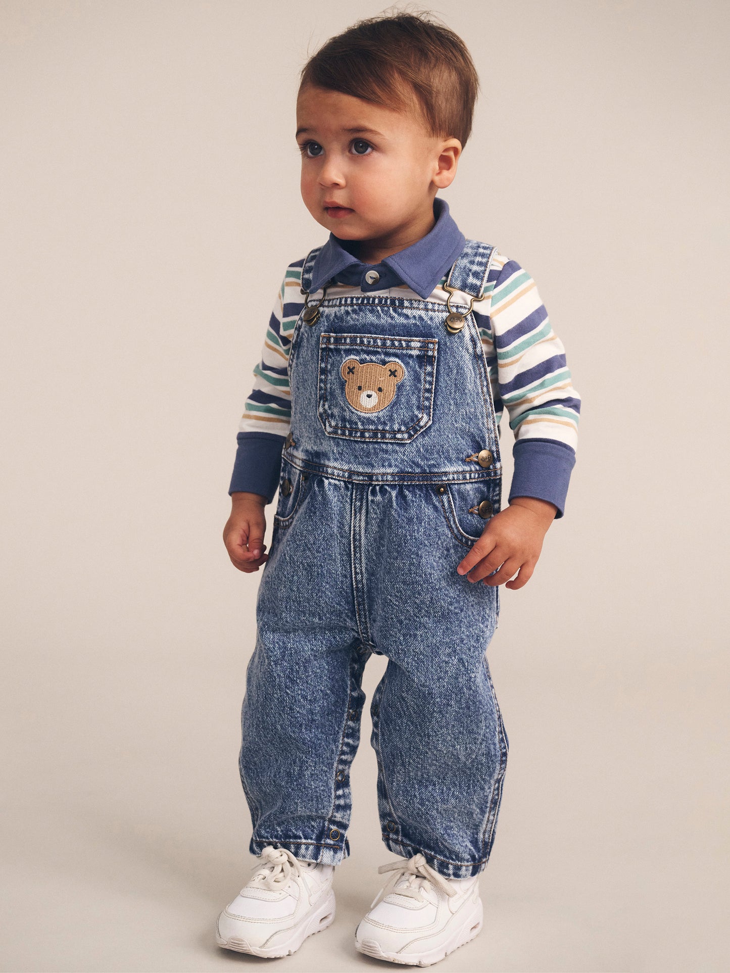 Huxbaby Dreamy Denim Overalls