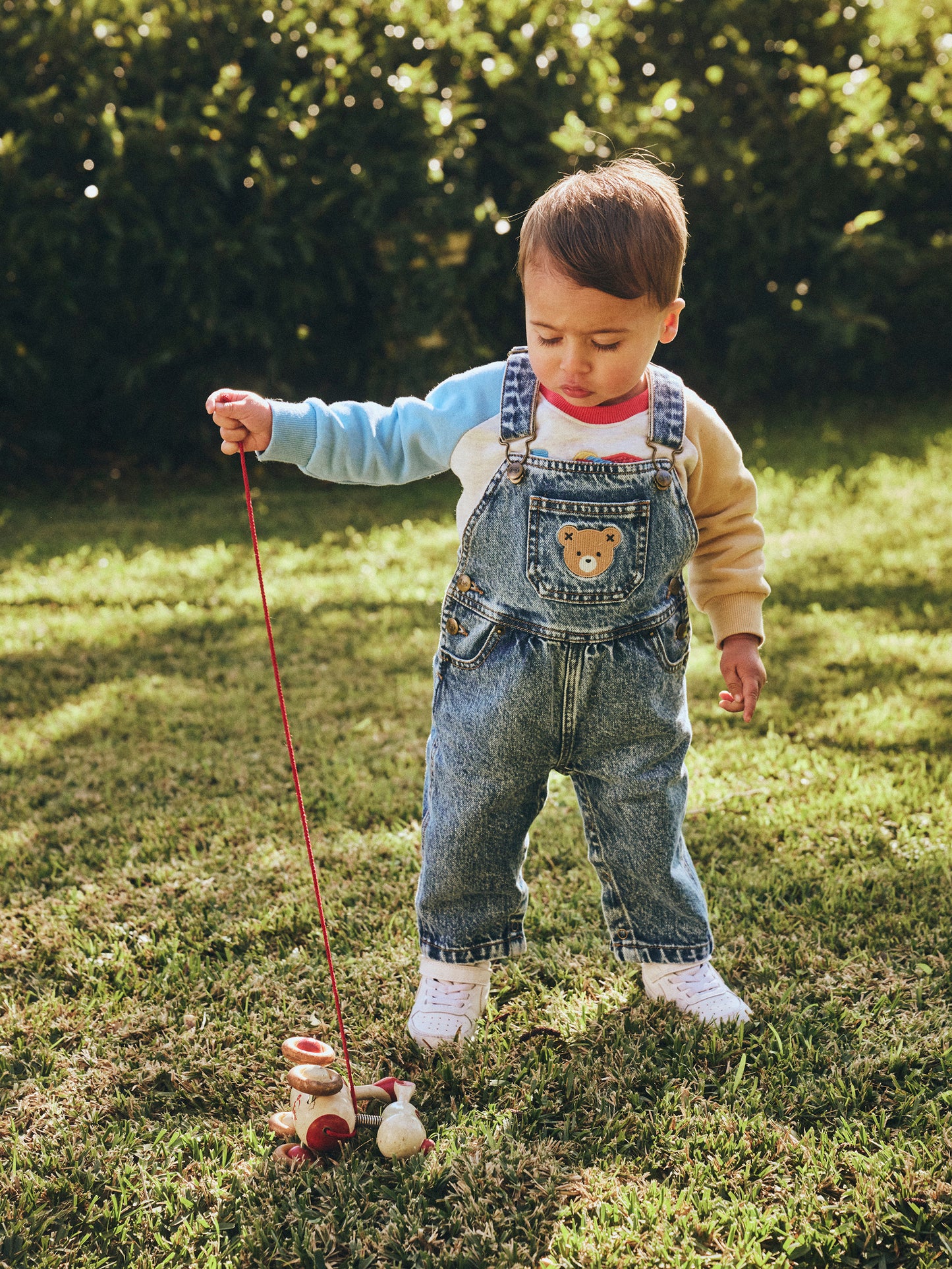 Huxbaby Dreamy Denim Overalls