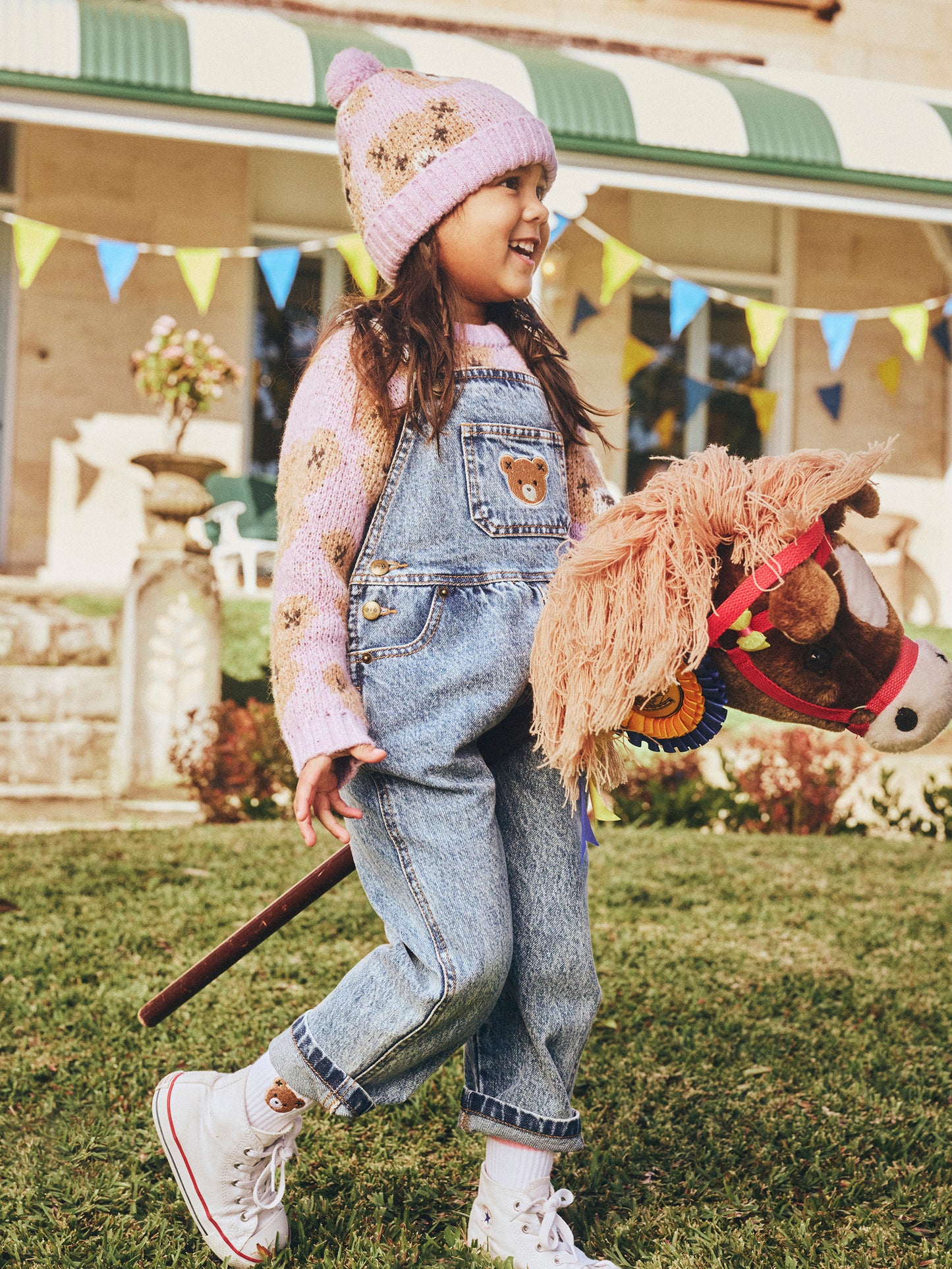 Huxbaby Dreamy Denim Overalls