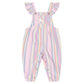 Huxbaby Rainbow Stripe Overall