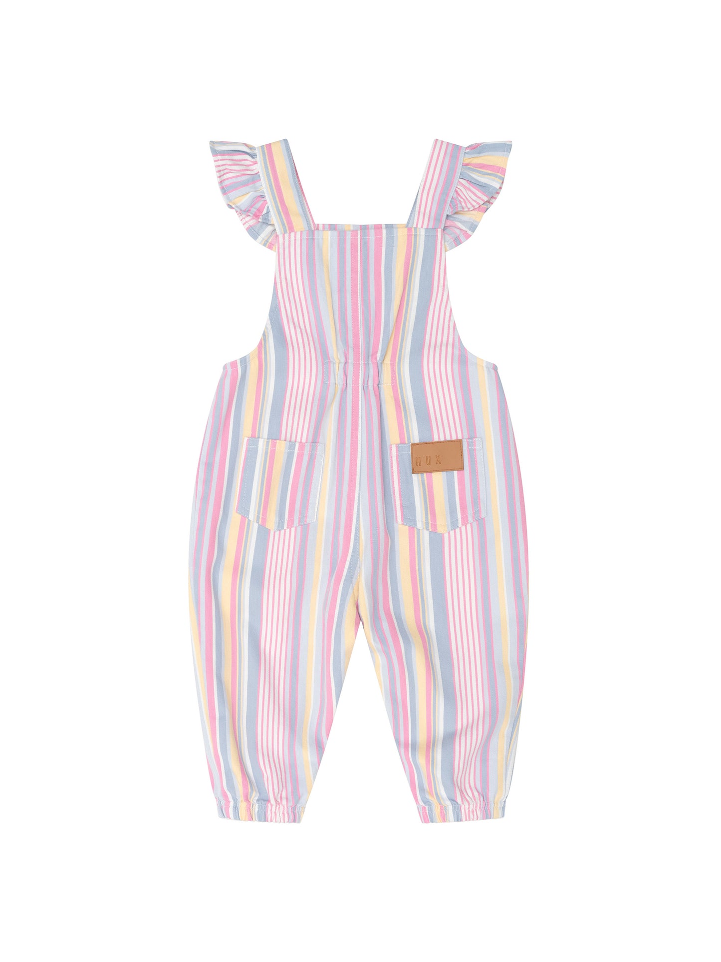 Huxbaby Rainbow Stripe Overall