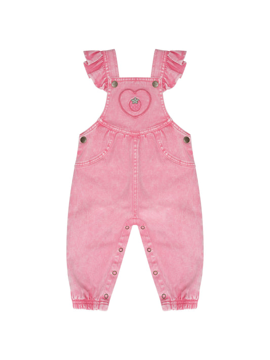 Huxbaby Berry Vintage Overall Bubblegum