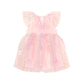 Huxbaby Starry Rainbow Frill Tulle Dress