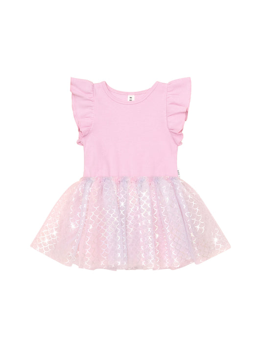 Huxbaby Mermaid Frill Ballet Dress Lilac Mist