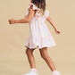 Huxbaby Rainbow Check Frill Dress Rainbow Check