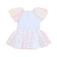 Huxbaby Flutter Unicorn Ballet Dress Pastel Rainbow