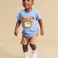 Huxbaby Furry Hux T-Shirt Cornflower