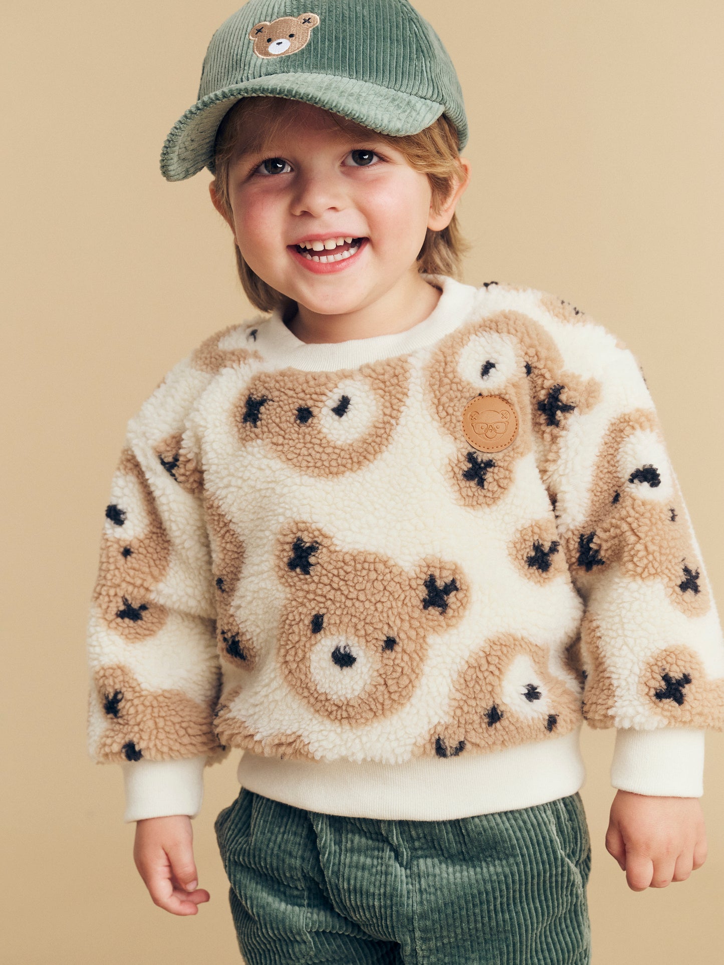 Huxbaby Huxbear Sherpa Sweatshirt