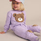 Huxbaby Orchid Furry Huxbear Sweatshirt