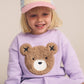 Huxbaby Orchid Furry Huxbear Sweatshirt