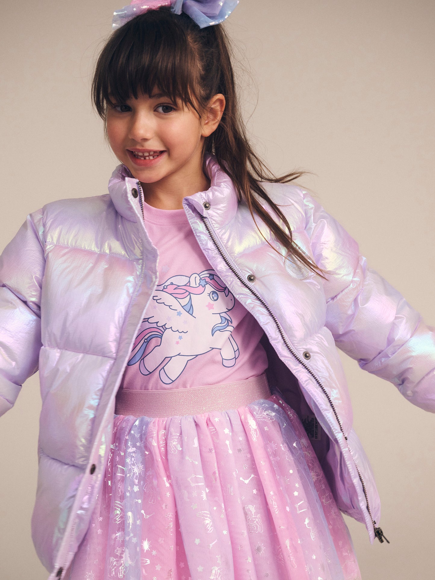 Huxbaby Sparkles Puffer Jacket