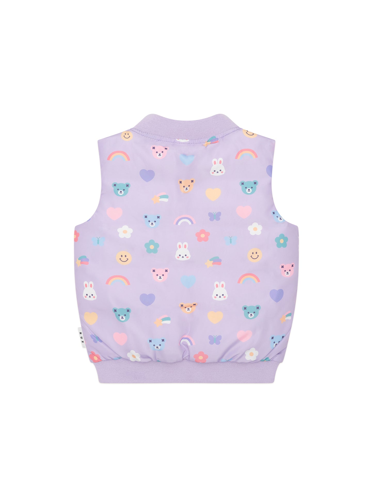 Huxbaby Hux Emoji Reversible Puffer Vest