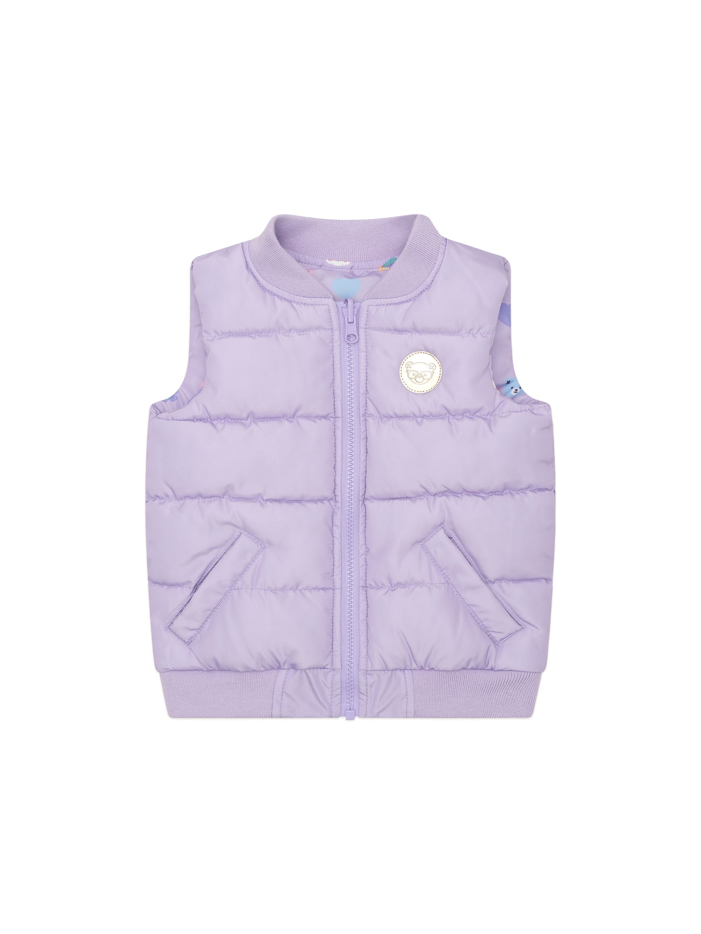 Huxbaby Hux Emoji Reversible Puffer Vest