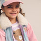 Huxbaby Blush Colour Block Cord Jacket