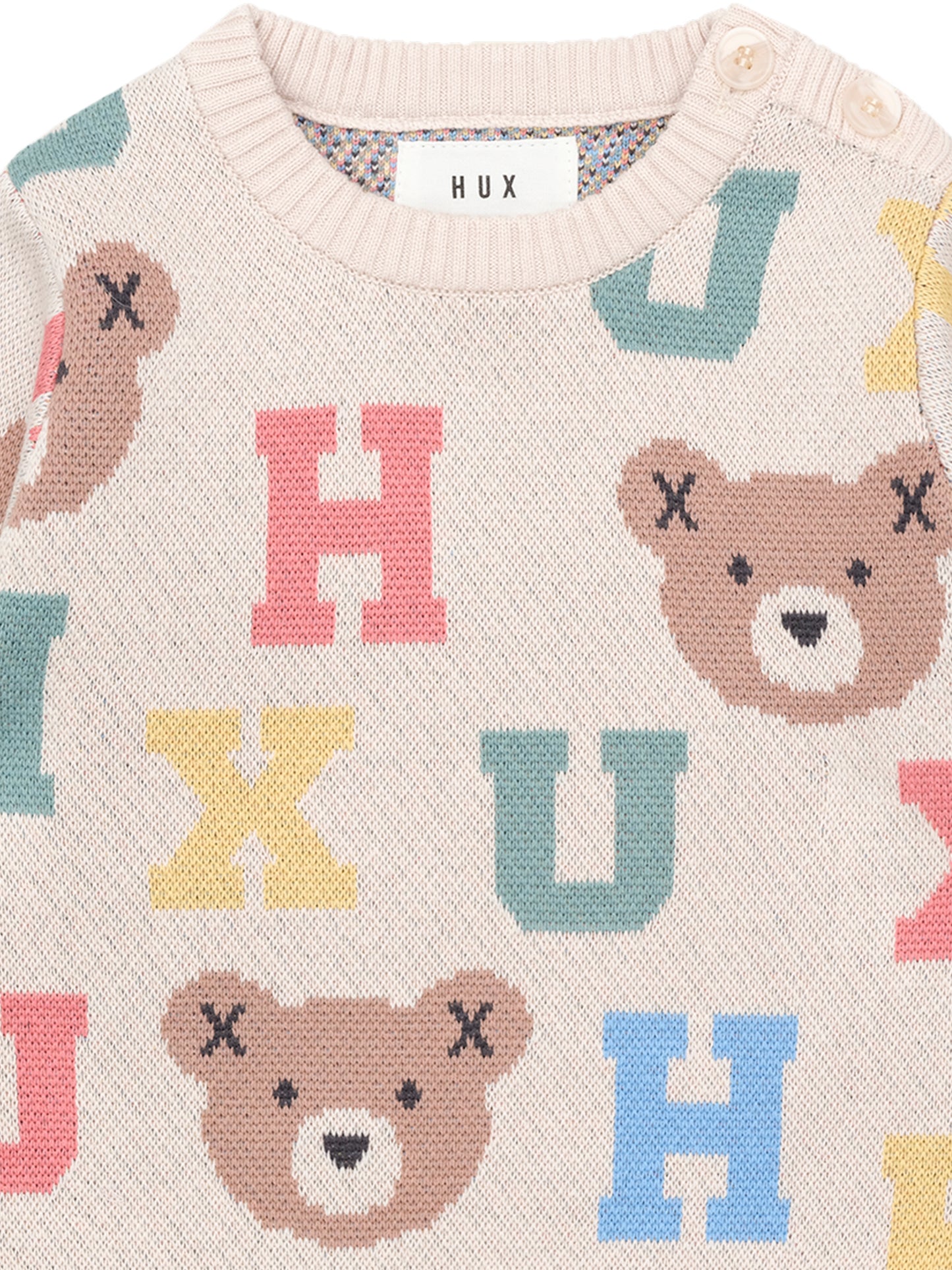 Huxbaby Hux Alphabet Knit Jumper