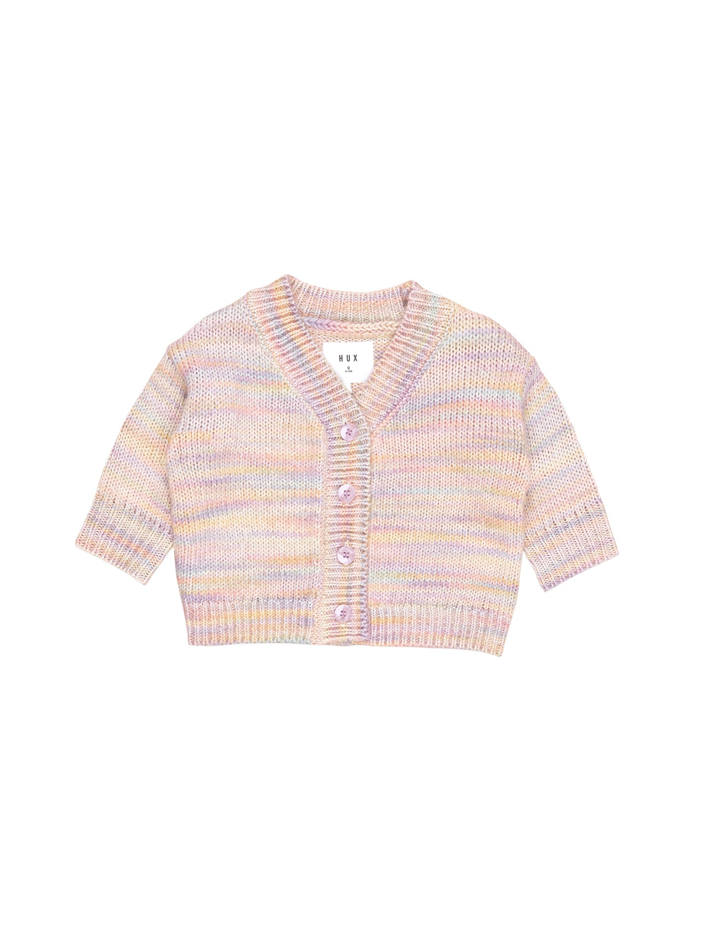 Huxbaby Rainbow Boxy Cardi