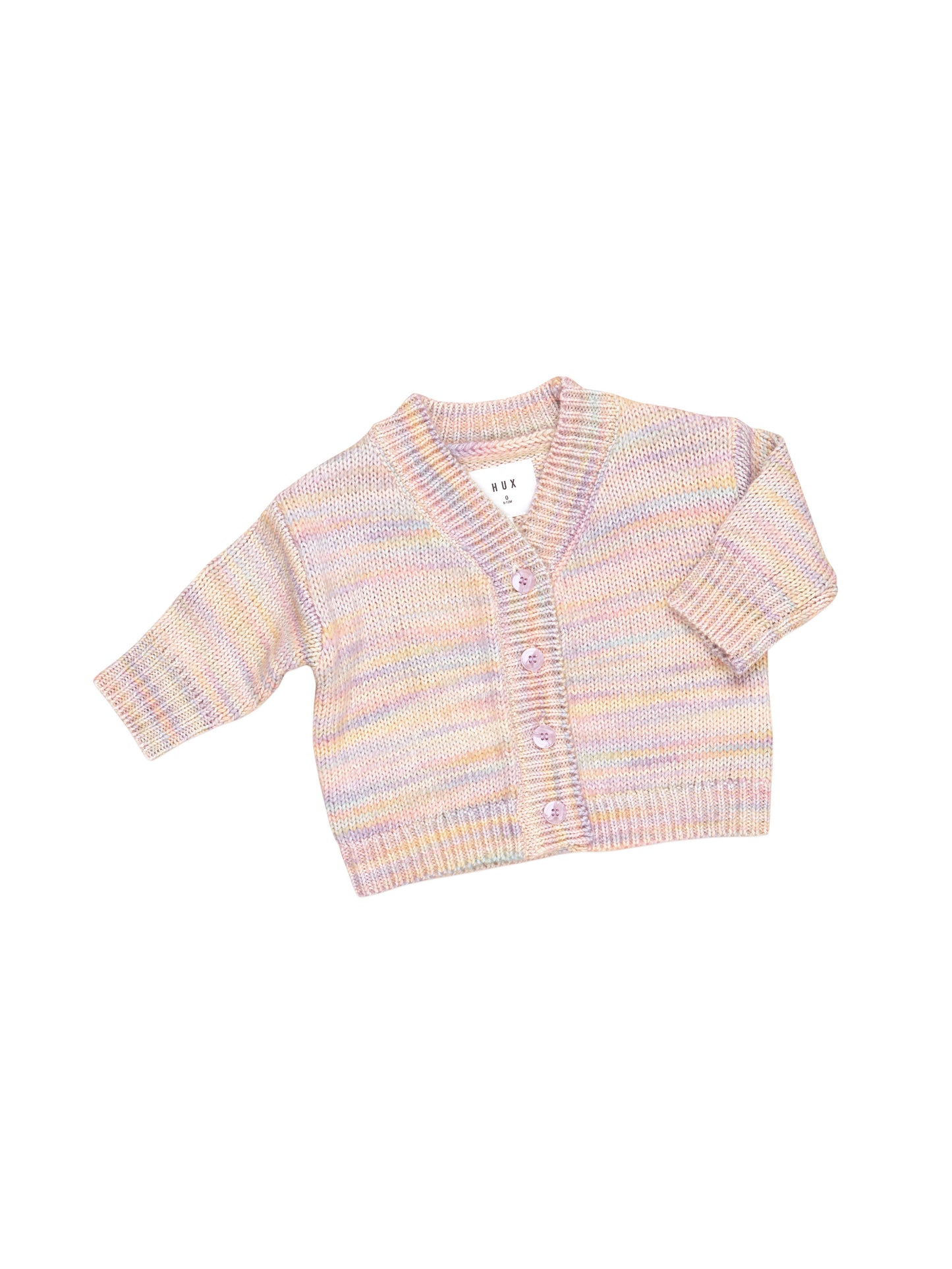 Huxbaby Rainbow Boxy Cardi