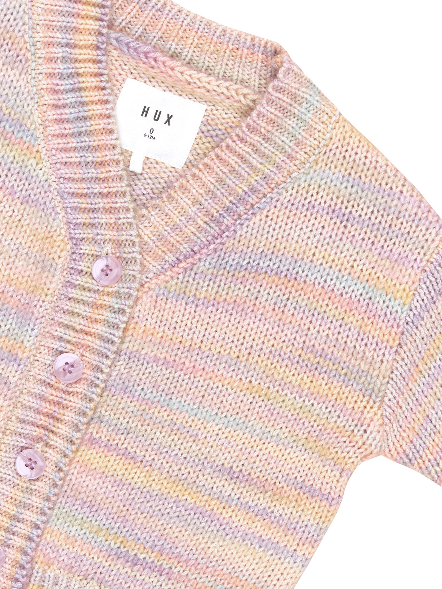 Huxbaby Rainbow Boxy Cardi