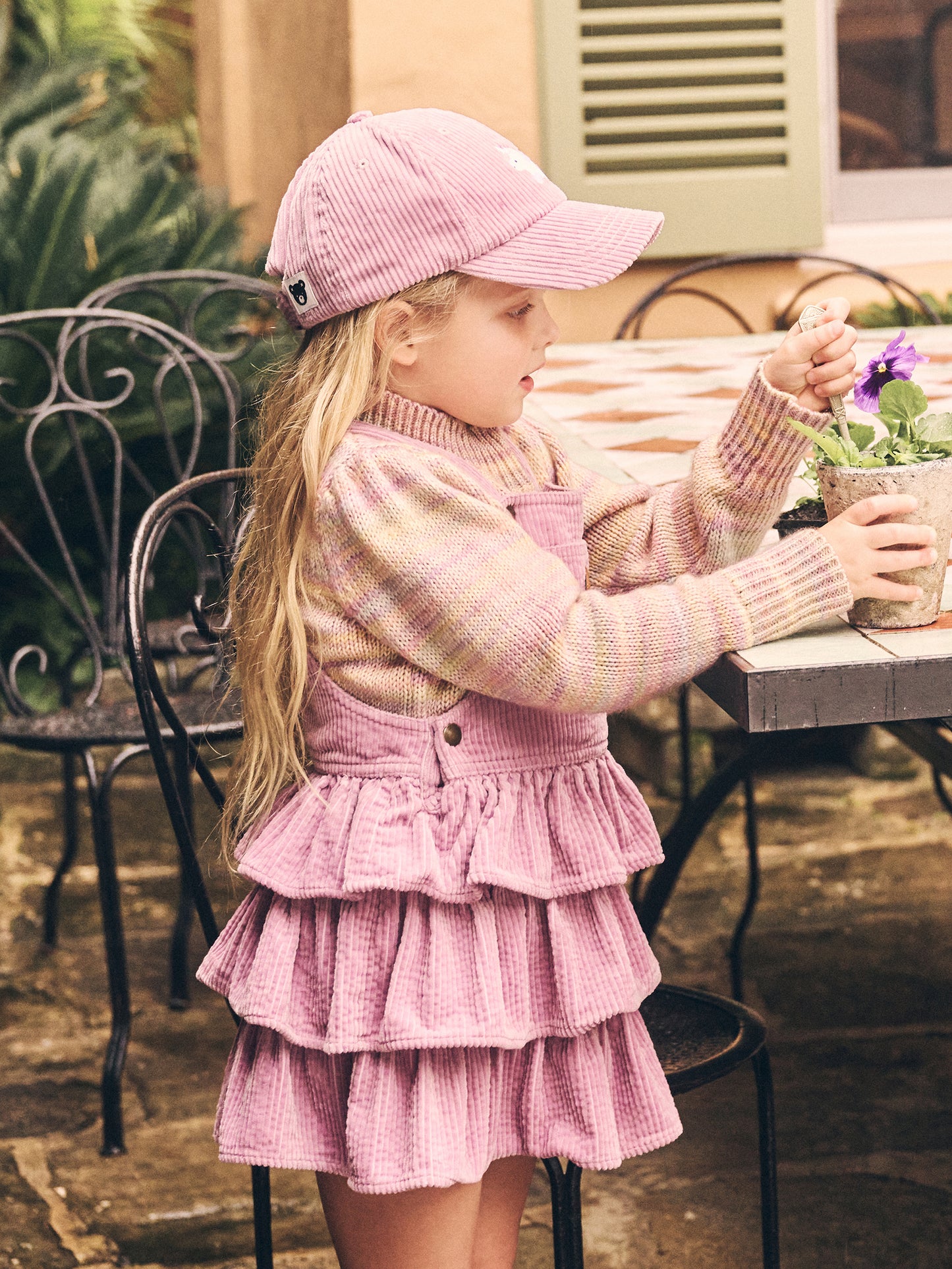 Huxbaby Rainbow Knit Puff Jumper