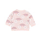 Huxbaby Flowerbow Knit Jumper Pink Pearl