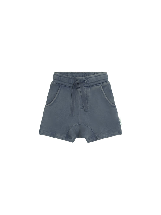 Huxbaby Slouch Short Washed Navy