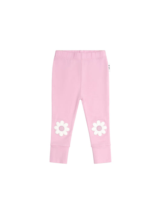 Huxbaby Shimmer Daisy Legging Lilac Mist