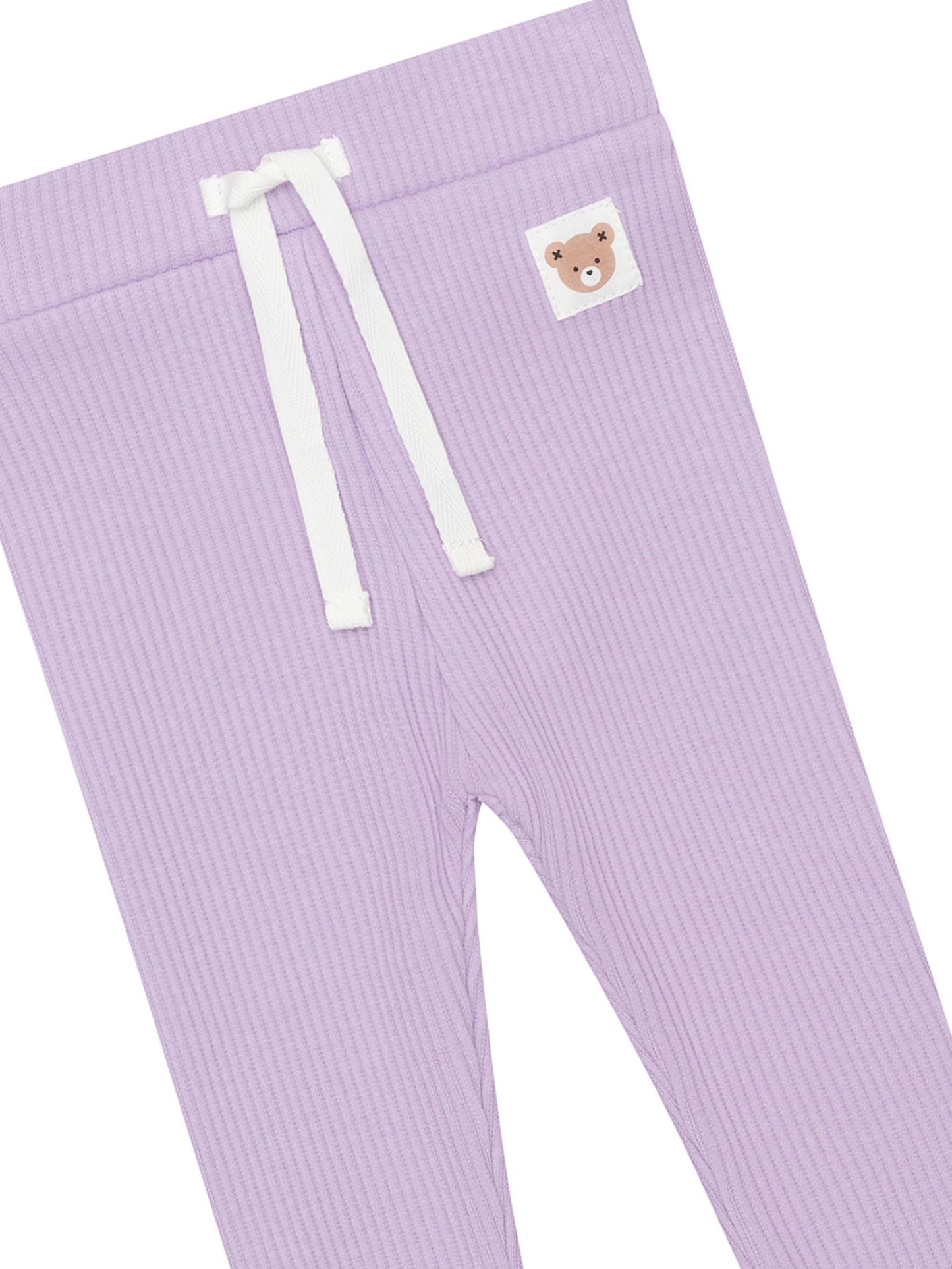 Huxbaby Orchid Rib Legging