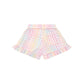 Huxbaby Rainbow Check Skort Rainbow Check