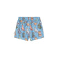 Huxbaby Construction Dinos Swim Short Bright Blue