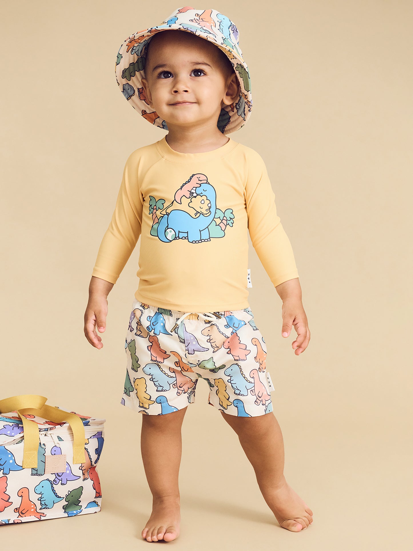 Huxbaby Dino Play Swim Short Multi