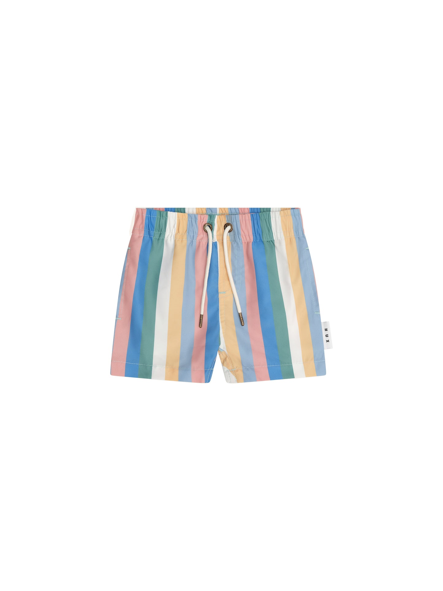 Huxbaby Vintage Stripe Swim Short Multi Stripe