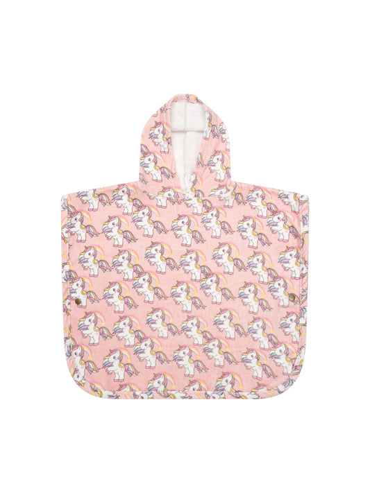 Huxbaby Rainbow Unicorn Swim Poncho Candy