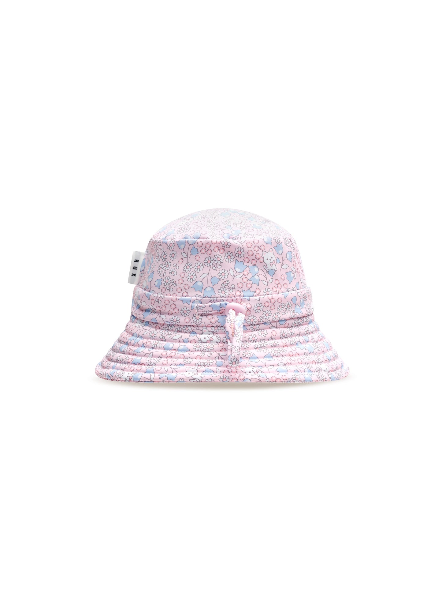 Huxbaby Bluebell Floral Swim Hat Cherry Blossom