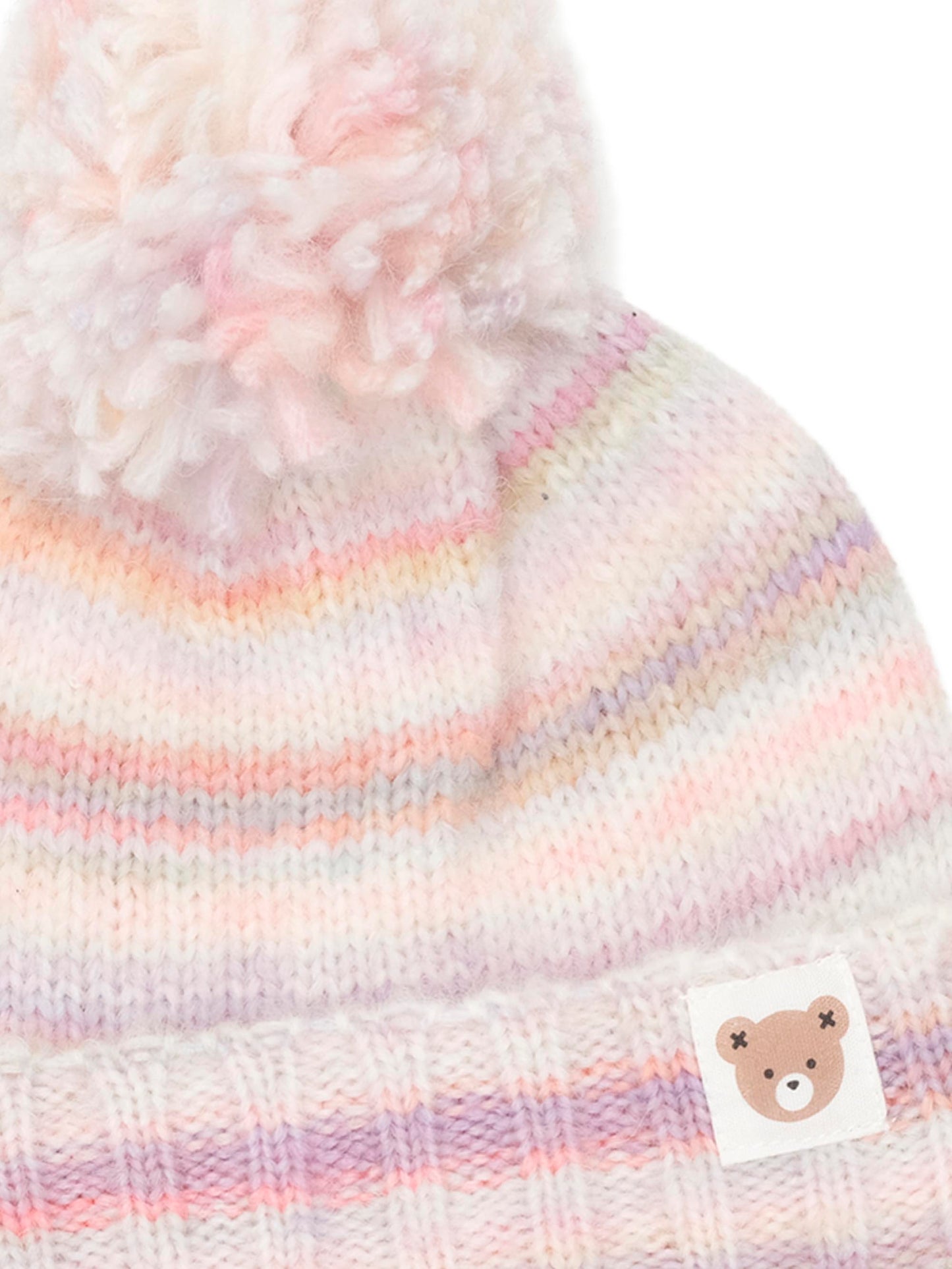 Huxbaby Rainbow Stripe Knit Beanie