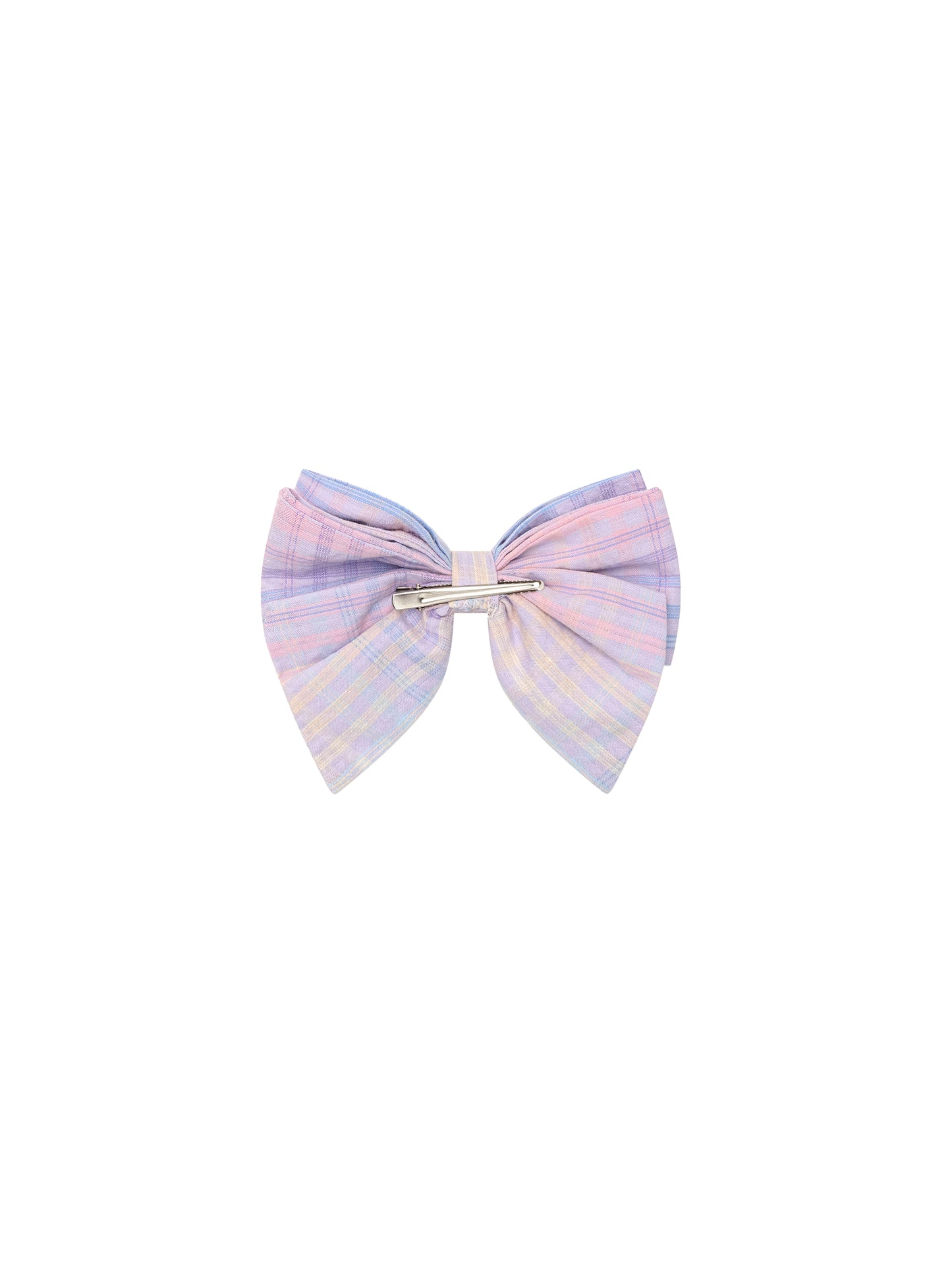 Huxbaby Rainbow Check Bow