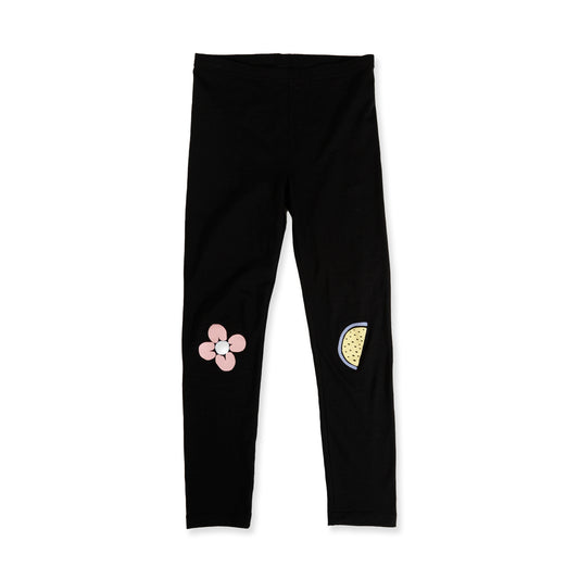 Hello Stranger Legging Black Lemon