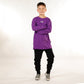 Hello Stranger Long Sleeve Tee Violet