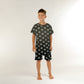 Hello Stranger Boys Summer PJS Black